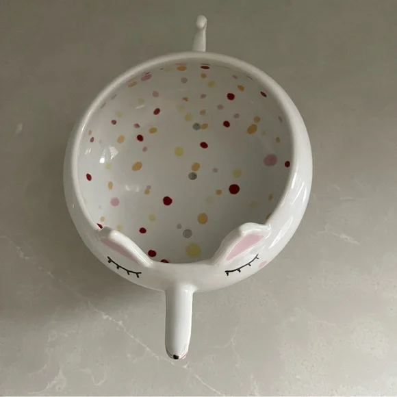 Anthropologie Animal Dog Ceramic Planter Trinket Jewelry Dish - Picture 5 of 7